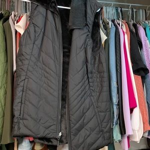 Womens north face reversible vest
